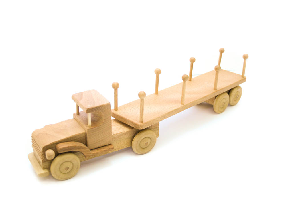 Nyerges vontató (rönkszállító)